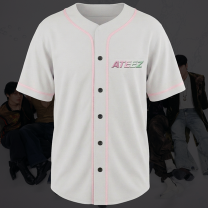 Ateez Golden Hour Concert  Baseball Jersey Gift For Fans