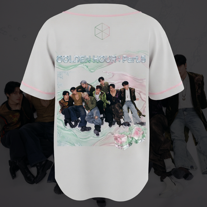 Ateez Golden Hour Concert  Baseball Jersey Gift For Fans