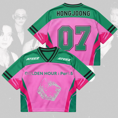 Genesis Golden Hour Part 5 ATEEZ Album Mixed Mesh Jersey