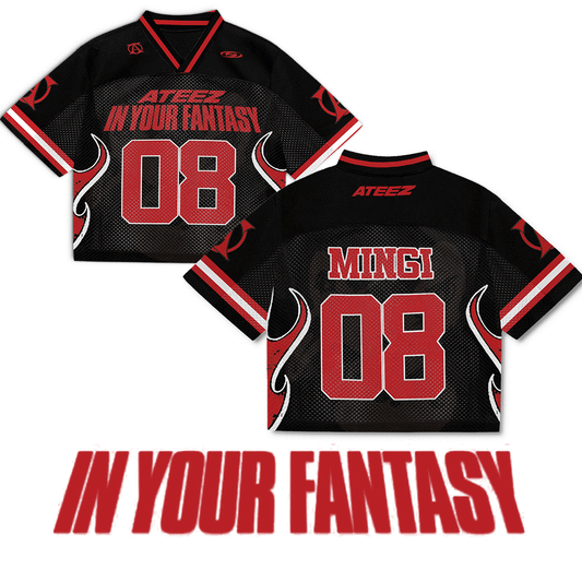 Mixed Mesh Jersey Football Ateez In Your Fantasy