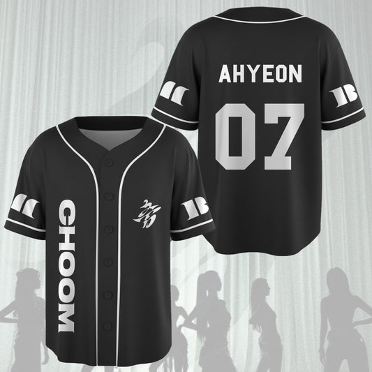 Hypnotic Choom World Tour Babymonster Baseball Jersey Fan Edition