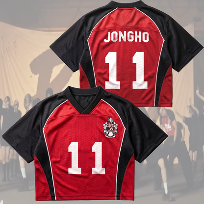 ATEEZ BAD US TV Performance Mixed Mesh Jersey Kpop Merch Gift For Fans