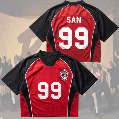 ATEEZ BAD US TV Performance Mixed Mesh Jersey Kpop Merch Gift For Fans