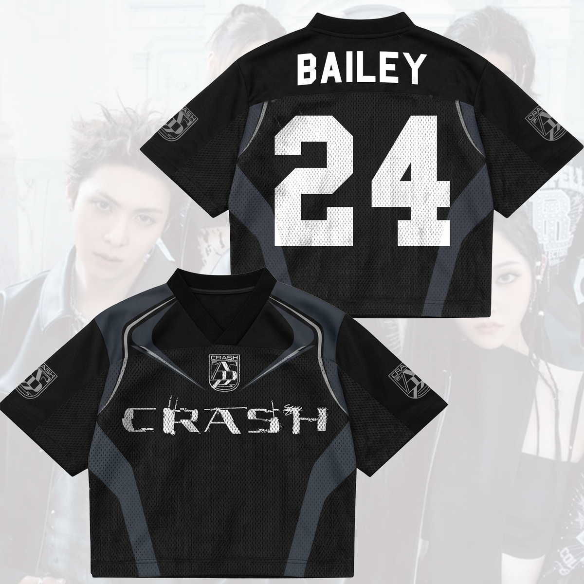 Allday Project Crash Album Comeback Mixed Mesh Jersey Gift For Fans