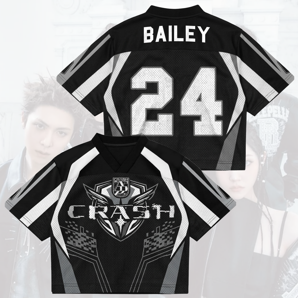 Allday Project Crash Album Mixed Mesh Jersey Gift For Fans