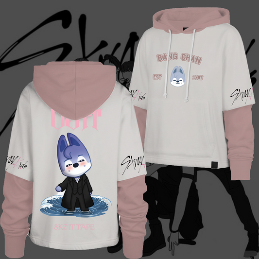WAVESTEEᵀᴹ SKZ Stray Kid 2026 Season’s Greetings DO IT Shortstop Hoodie