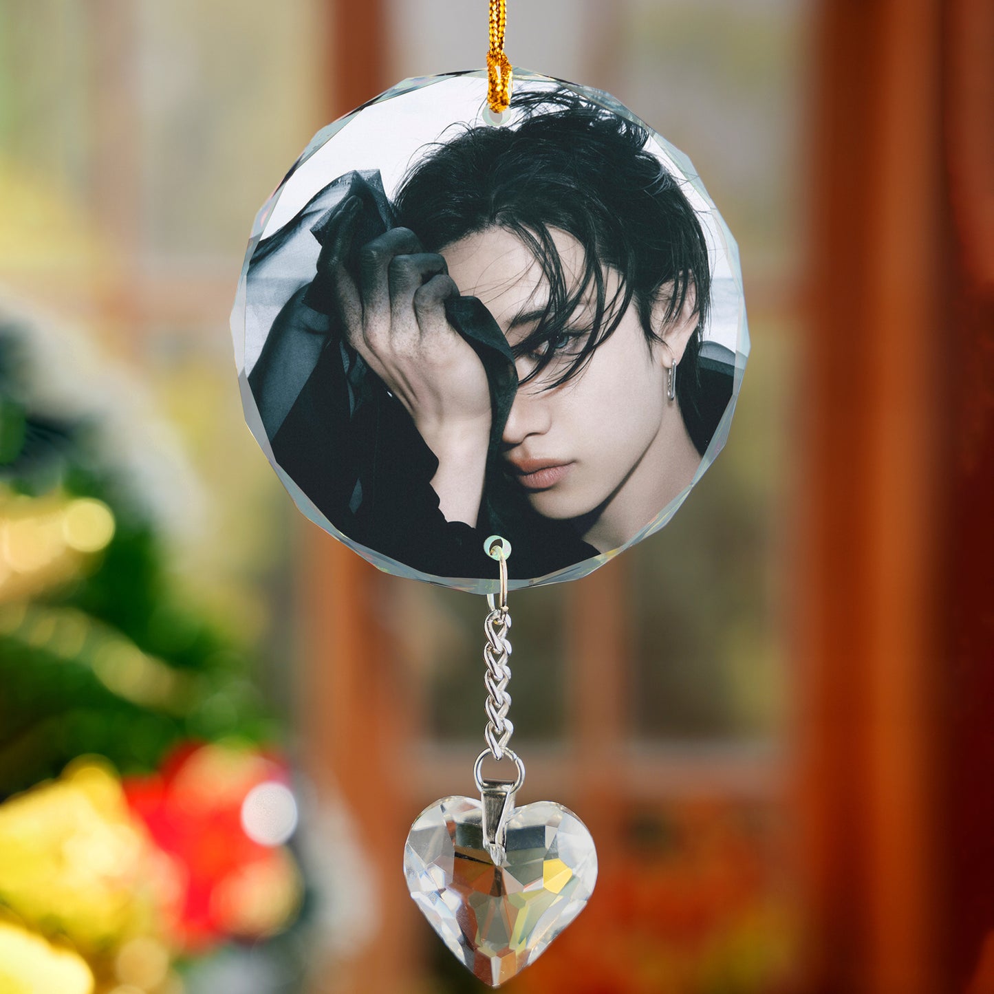 WAVESTEEᵀᴹ Bangchan Album SZK 'DOIT" Ornament With Crystal Charm