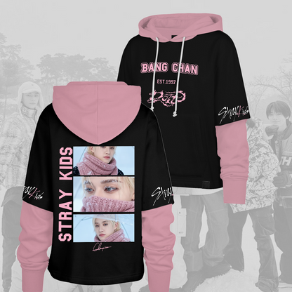 Stray Kids New Trend Do It Snow Season Movie Shortstop Hoodie Gifts