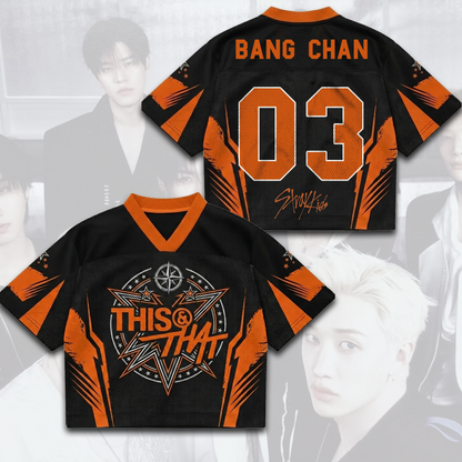 Energetic Stray Kids This That Album Mixed Mesh Jersey Perfect Fan Gift