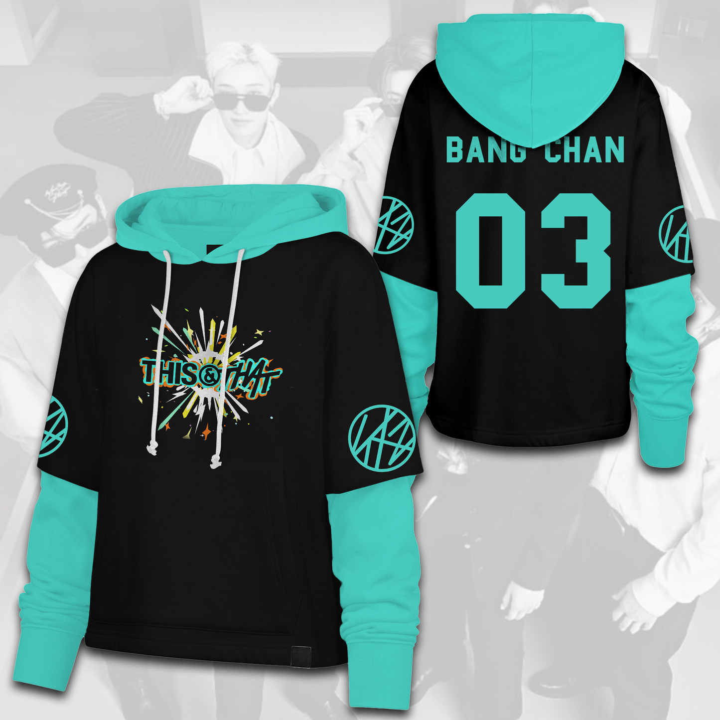 Stray Kids This & That Album Shortstop Hoodie Cool Gift For Fans
