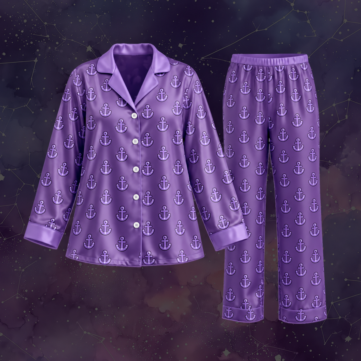 Lovely Animal K.A.T.S.E.Y.E. Club Sophia Symbol Pastel Coquette Pajama Set For Eyekons