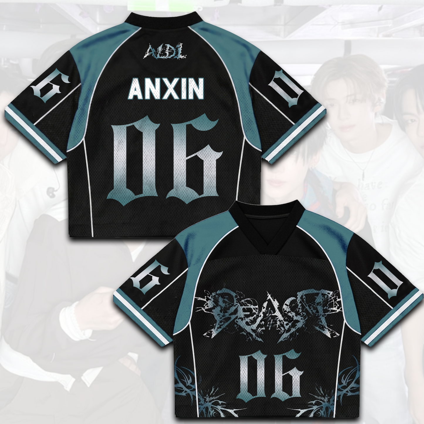 Fierce ALD1 Beast Album Mixed Mesh Jersey Gift For Fans