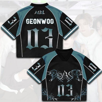 Fierce ALD1 Beast Album Mixed Mesh Jersey Gift For Fans
