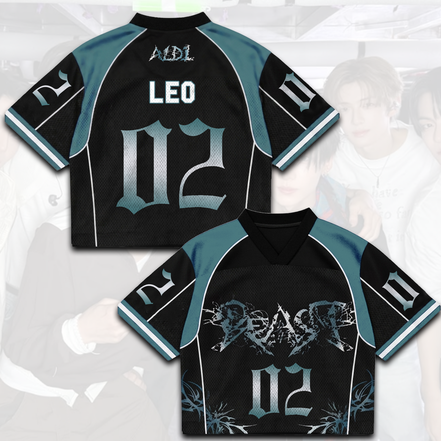 Fierce ALD1 Beast Album Mixed Mesh Jersey Gift For Fans