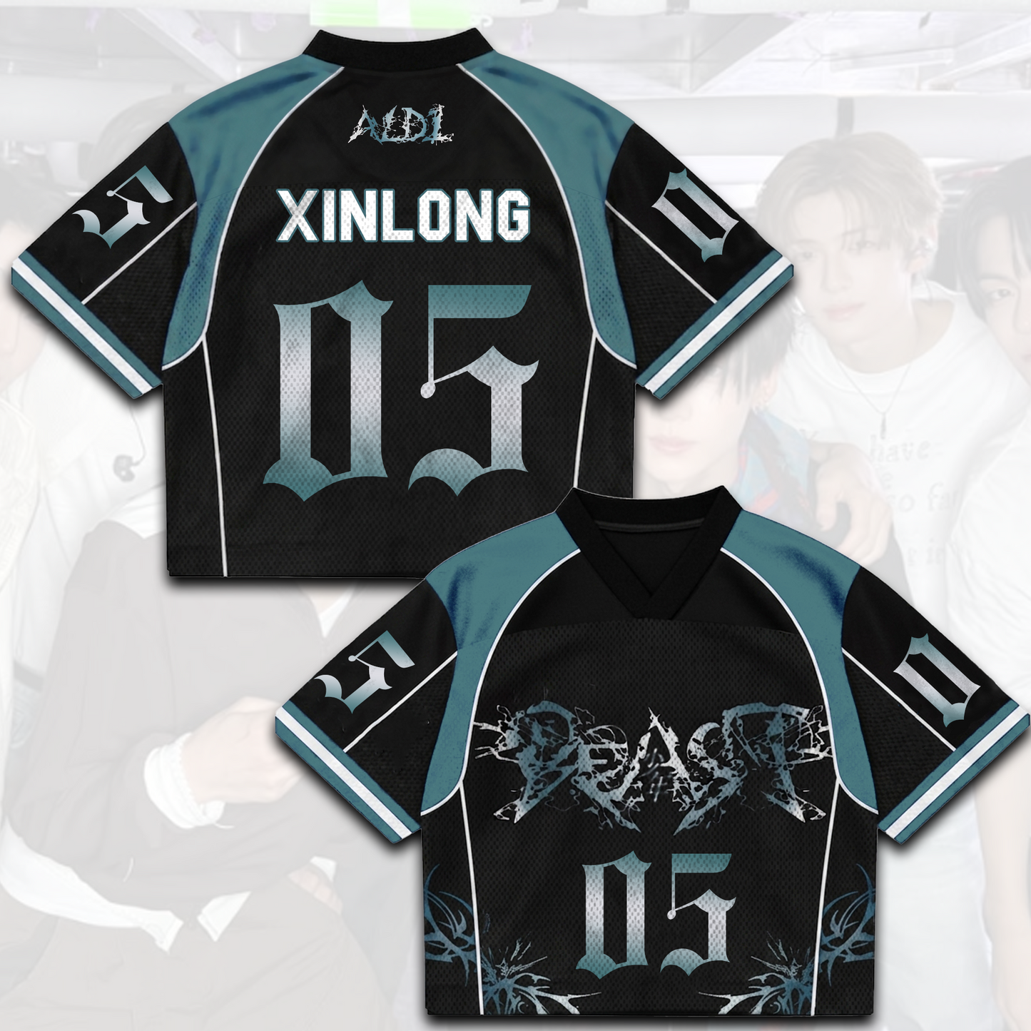 Fierce ALD1 Beast Album Mixed Mesh Jersey Gift For Fans
