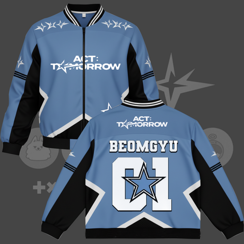 WAVESTEEᵀᴹ ACT:TOMORROW 2025 Tour Winter Season Bomber Jacket