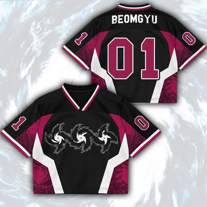 Epic TXT Steal The Wind World Tour Mixed Mesh Trikot Geschenk für Fans