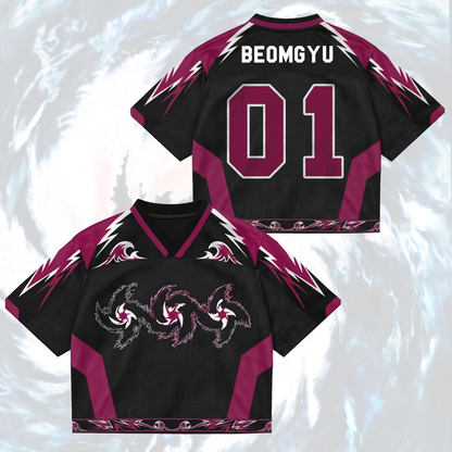 Epic TXT Steal The Wind World Tour Mixed Mesh Trikot Geschenk für Fans