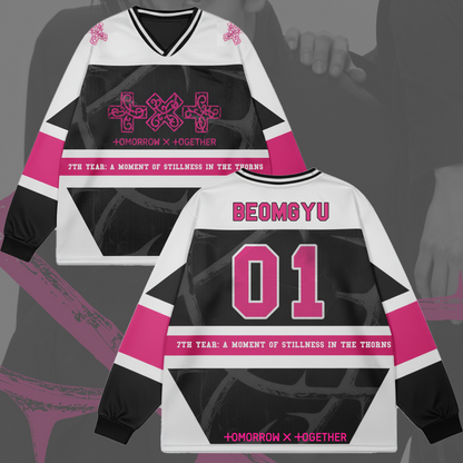 TXT 8th Abum Thorn Splicing Long Sleeved