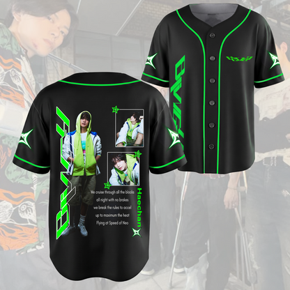Stylish NCT 127 Blingy Album Baseball Jersey Fan Edition