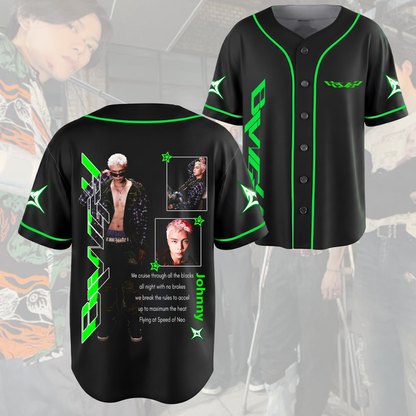 Stylish NCT 127 Blingy Album Baseball Jersey Fan Edition