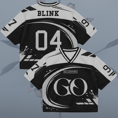 Title Go Deadline Blackpink Album Mixed Mesh Jersey