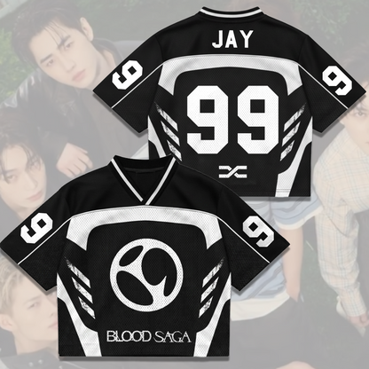 Sinners Club Enhypen Blood Saga Mix Mesh Jersey Fan Edition