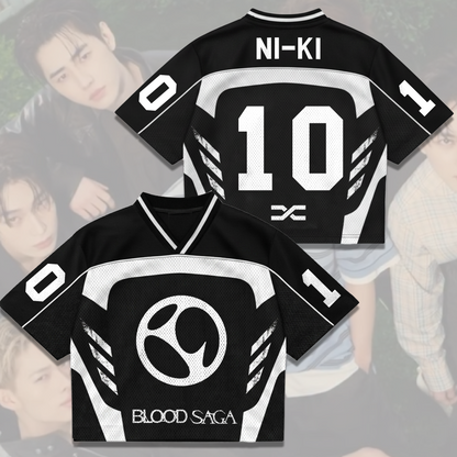 Sinners Club Enhypen Blood Saga Mix Mesh Jersey Fan Edition