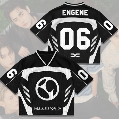 Sinners Club Enhypen Blood Saga Mix Mesh Jersey Fan Edition