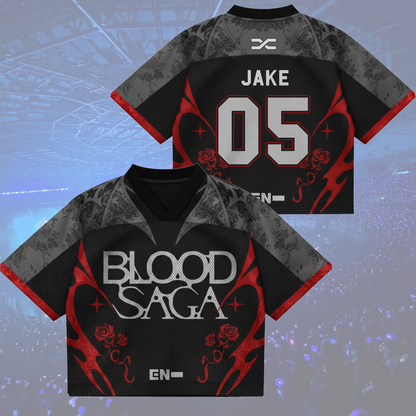 Blood Saga Enhypen Jersey - Untold Vampire Mix Mesh World Tour