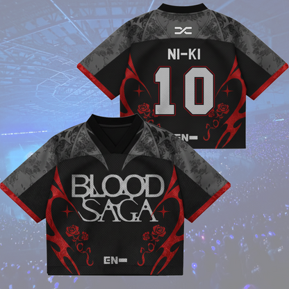 Blood Saga Enhypen Jersey - Untold Vampire Mix Mesh World Tour