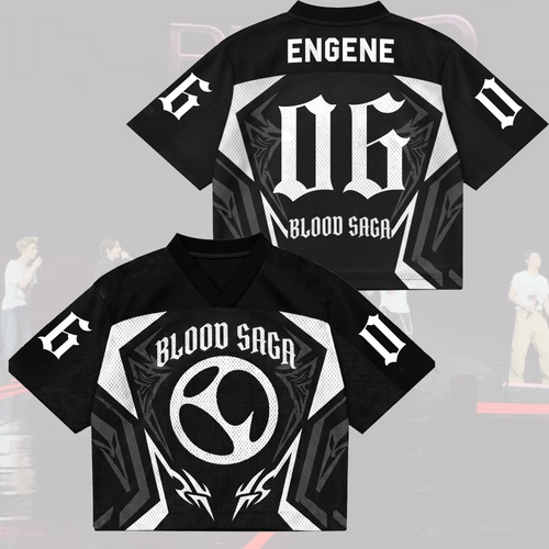 Final Stage Blood Saga Enhypen  Mix Mesh Jersey Gift For Fans