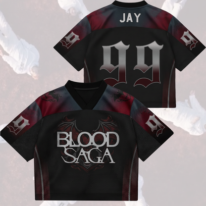 Eternal Glow Enhypen Blood Saga 2026 World Tour Mix Mesh Jersey Gift For Fans