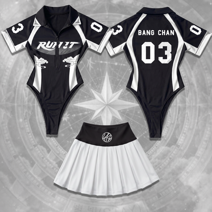 Epic Run It Stray Kids World Tour Full Jersey Bodysuit Set Gift For Stay