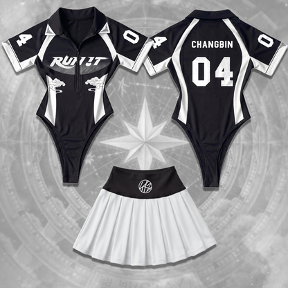 Epic Run It Stray Kids World Tour Full Jersey Bodysuit Set Gift For Stay