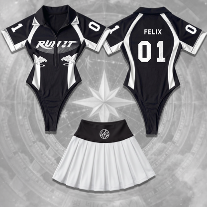Epic Run It Stray Kids World Tour Full Jersey Bodysuit Set Gift For Stay