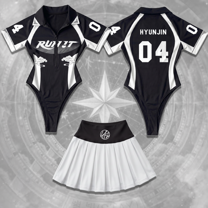 Epic Run It Stray Kids World Tour Full Jersey Bodysuit Set Gift For Stay