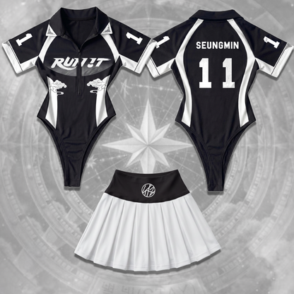 Epic Run It Stray Kids World Tour Full Jersey Bodysuit Set Gift For Stay