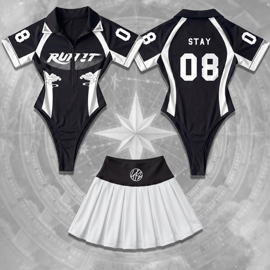 Epic Run It Stray Kids World Tour Full Jersey Bodysuit Set Gift For Stay