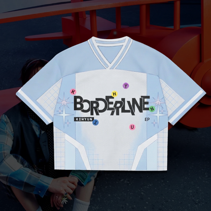 Kihyun Borderline Mini Album Monsta X Mix Mesh Jersey Gift For Fans