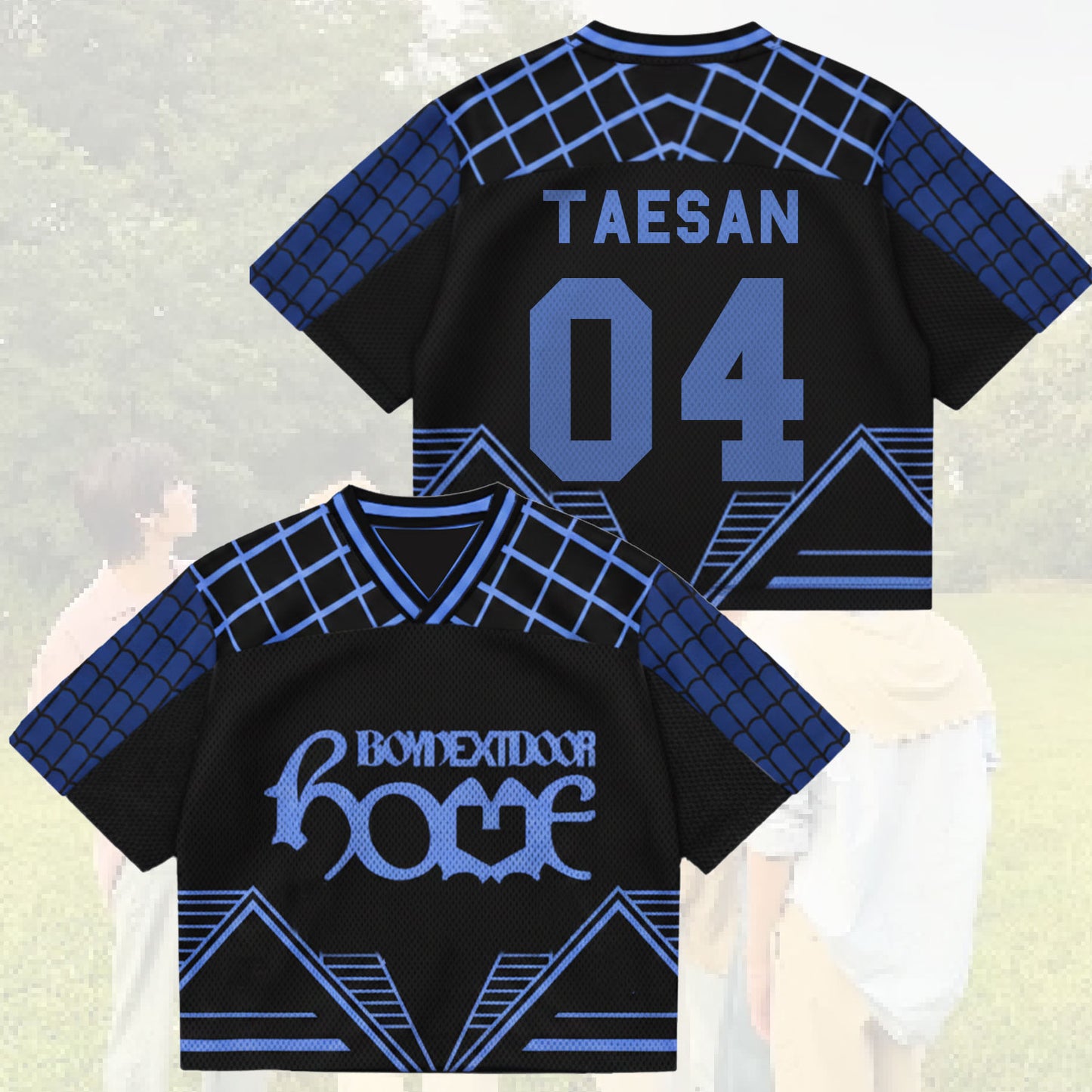 Boynextdoor Home Album Mix Mesh Jersey Edition