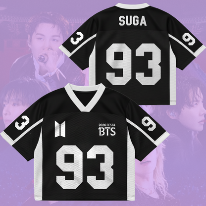 Prime Bts 2026 Festa Thirteen Years Arirang World Tour Mix Mesh Jersey