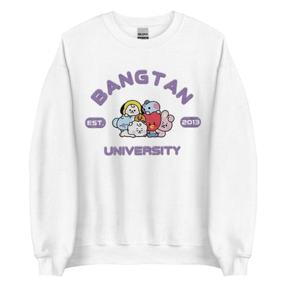WAVESTEEᵀᴹ Bangtan University Embroidery Sweatshirt, Hoodie