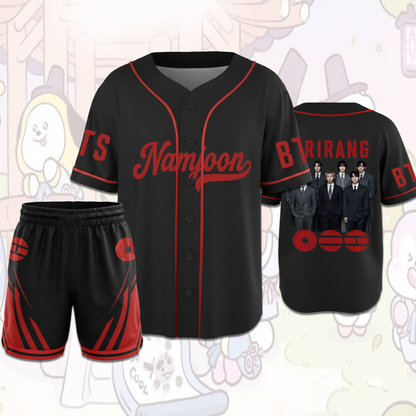 Midnight BTS Arirang World Tour 2026 Festa Full Set Baseball Jersey