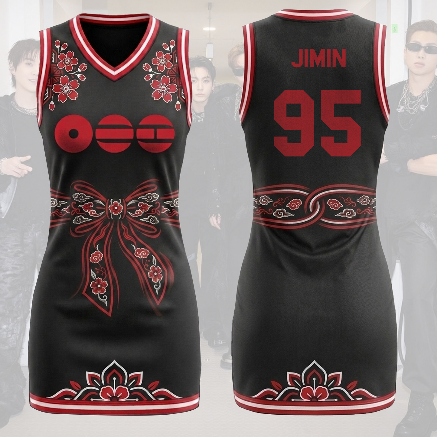 Alluring Arirang World Tour BTS Jersey Dress Concert Outfit Gift For Fans