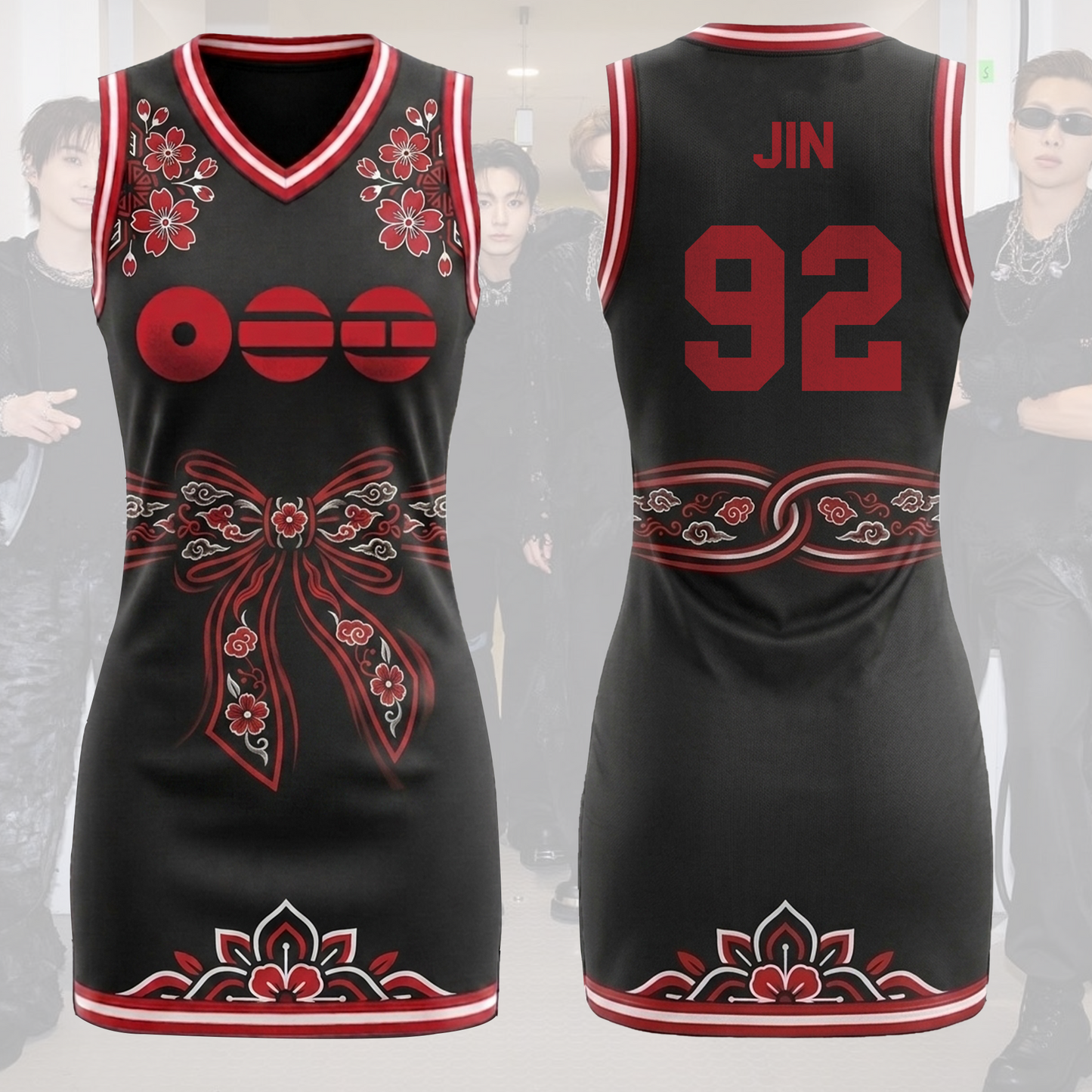 Alluring Arirang World Tour BTS Jersey Dress Concert Outfit Gift For Fans