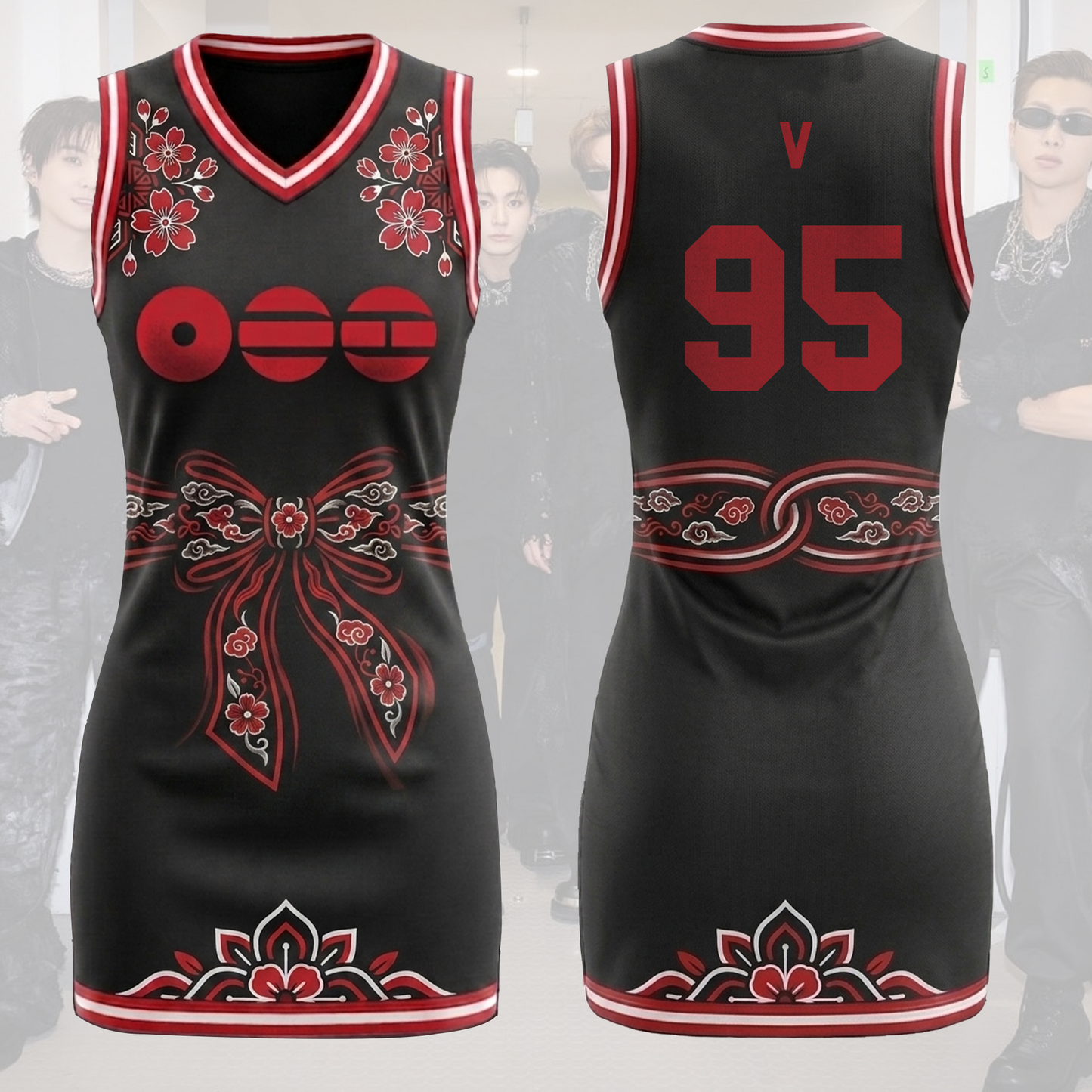 Alluring Arirang World Tour BTS Jersey Dress Concert Outfit Gift For Fans