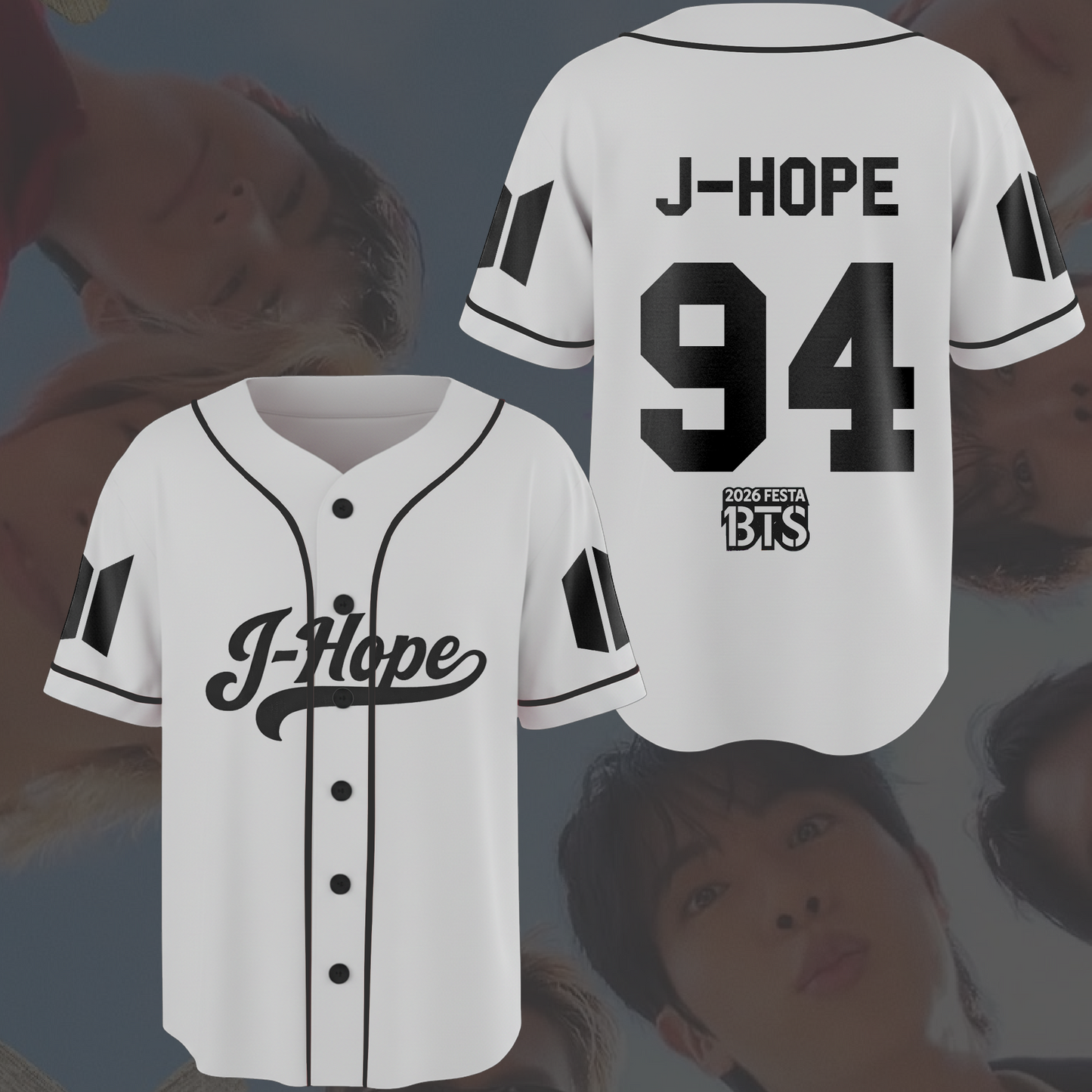 Bliss BTS 2026 Festa Thirteen Years Baseball Jersey