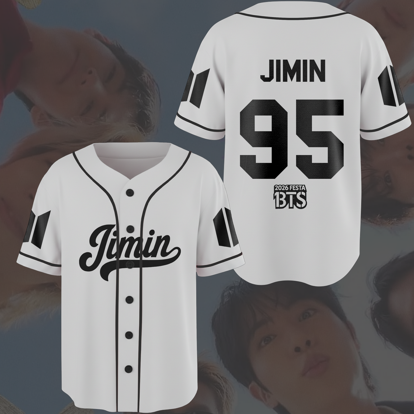 Bliss BTS 2026 Festa Thirteen Years Baseball Jersey
