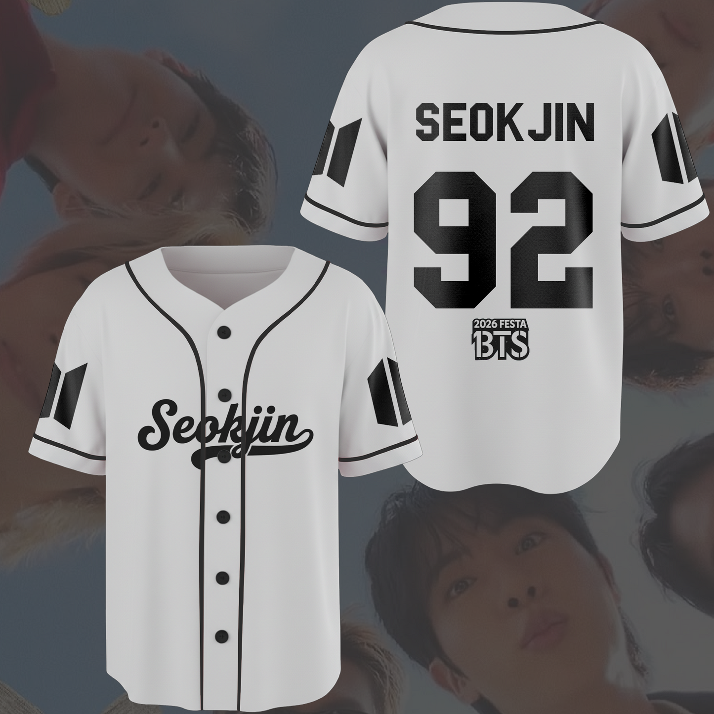 Bliss BTS 2026 Festa Thirteen Years Baseball Jersey